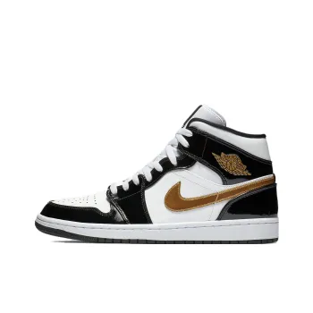 Jordan 1 Mid SE Black Gold 2023