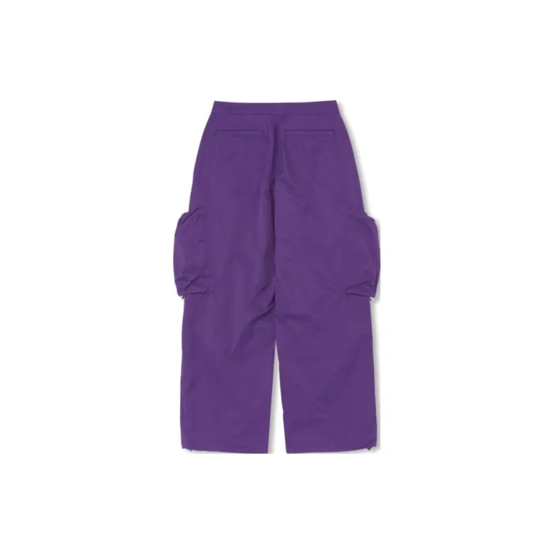 Nerdy Cargo Pants Unisex Purple-1