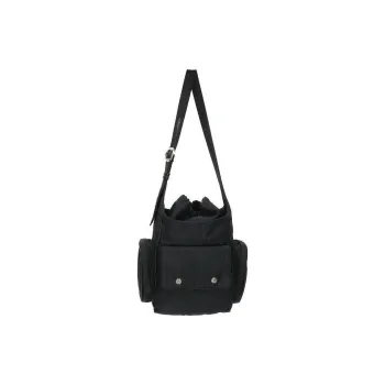 Chrome Hearts Nylon Shoulder Bag Crossbody Bag Unisex Black