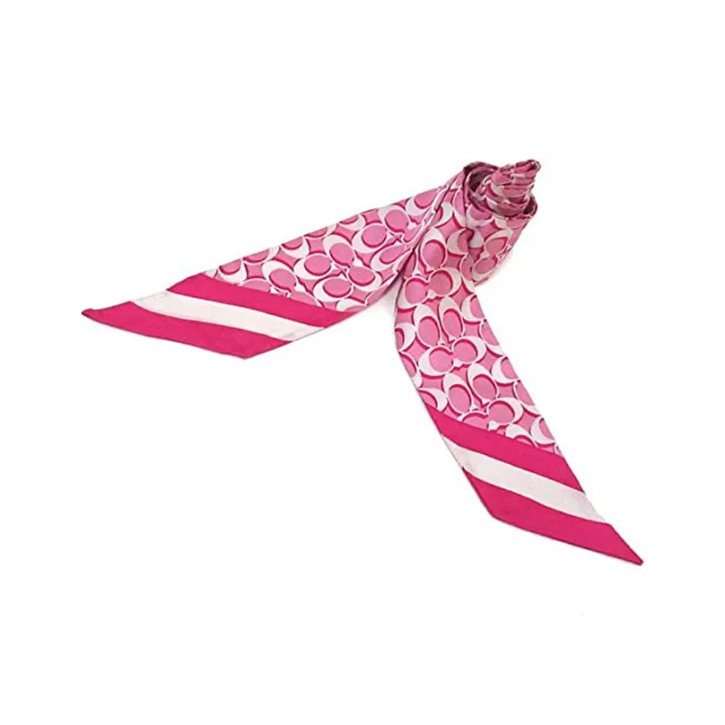 COACH Silk Silk Scarves Women's-0