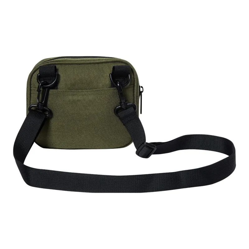 Erke Textile Fabric Crossbody Bag Regular Unisex Reed Green-2