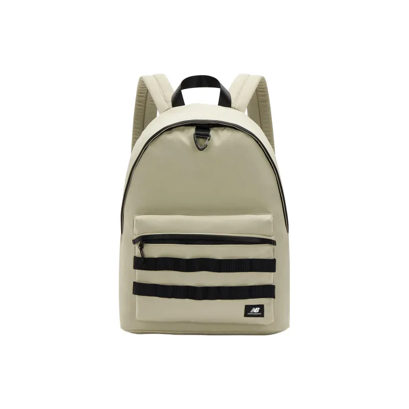 New Balance Fabric Backpack Large Size Unisex Light Khaki-0