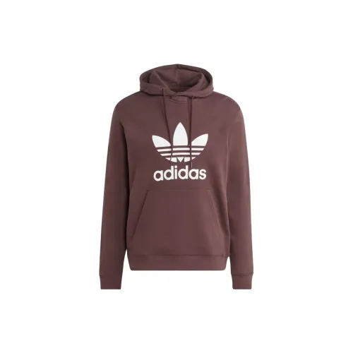 Adidas Originals Trefoil Sweatshirts Men Contour Brown