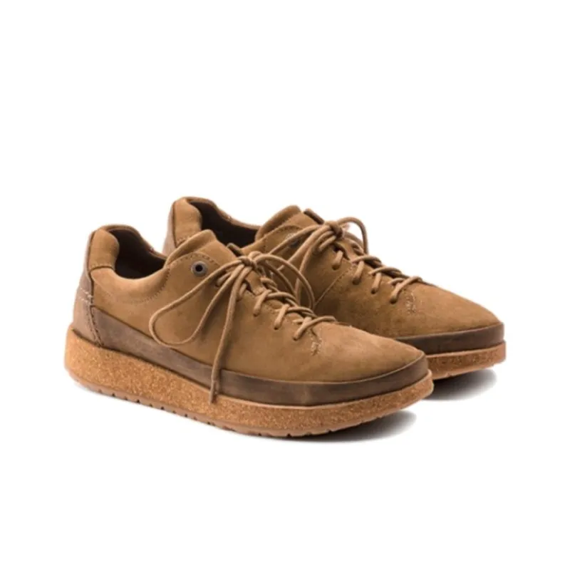 Birkenstock Low Top Casual Shoes Unisex Brown Narrow-2