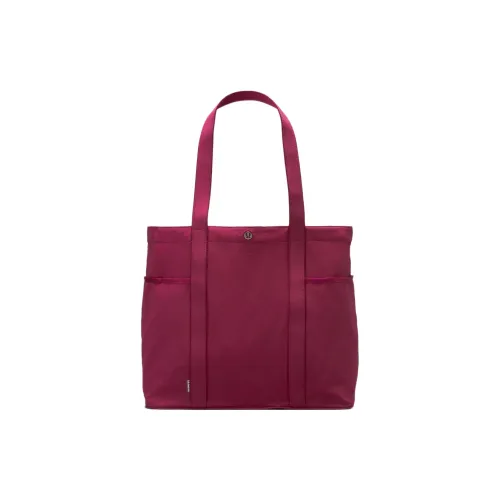 Lululemon Recycled Nylon Tote Bag, Shopping Bag, Handbag, Shoulder Bag Regular Unisex Berry