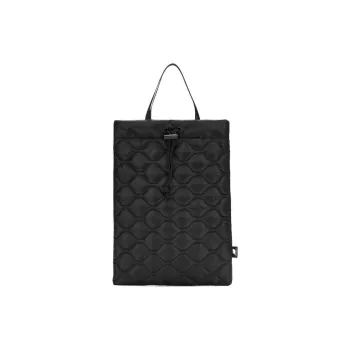 New Balance Fabric Tote Bag Shopping Bag Shoulder Bag Crossbody Bag Handbag Medium Size Unisex Black