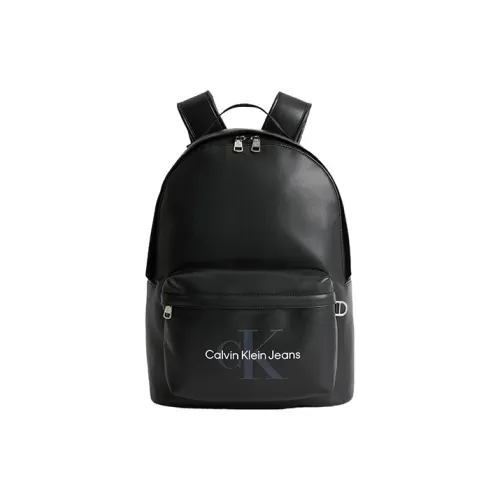 calvin boot KLEIN Polyurethane Backpack Regular Unisex Black