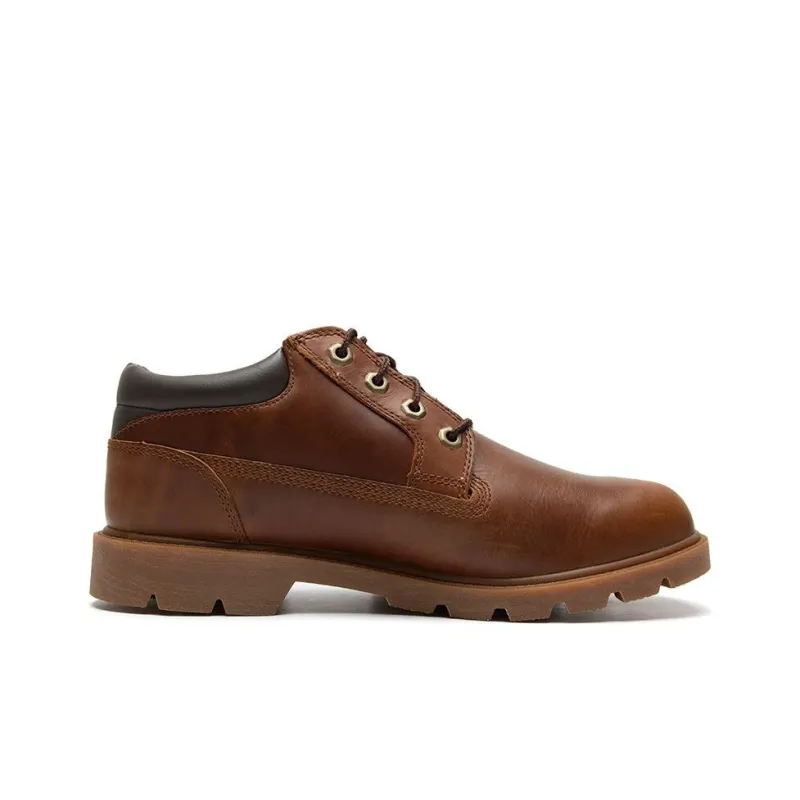 Timberland Basic Leather Water Repellant Oxford Shoes 'Brown'-1