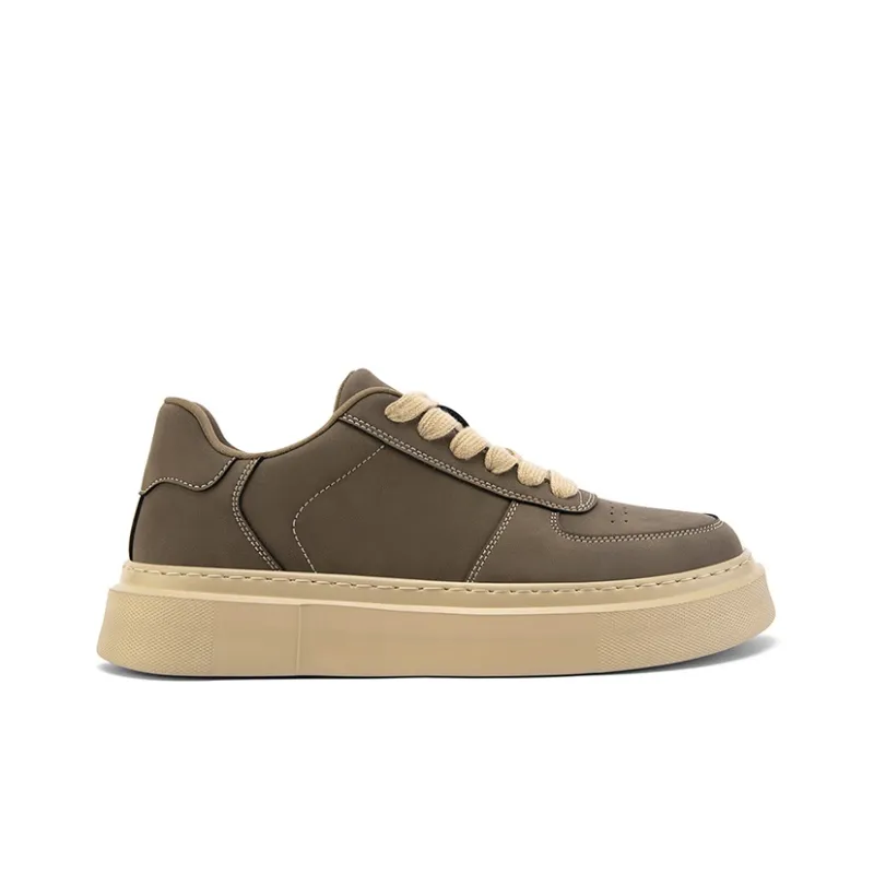 WALK SOUL Anti-Slip Wear-Resistant Breathable Height Increasing Low-Top Skateboard Shoes Men's-13