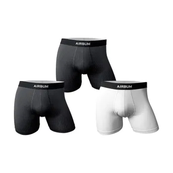 Airbum Underwear Boxer Shorts Men's 3 Pack