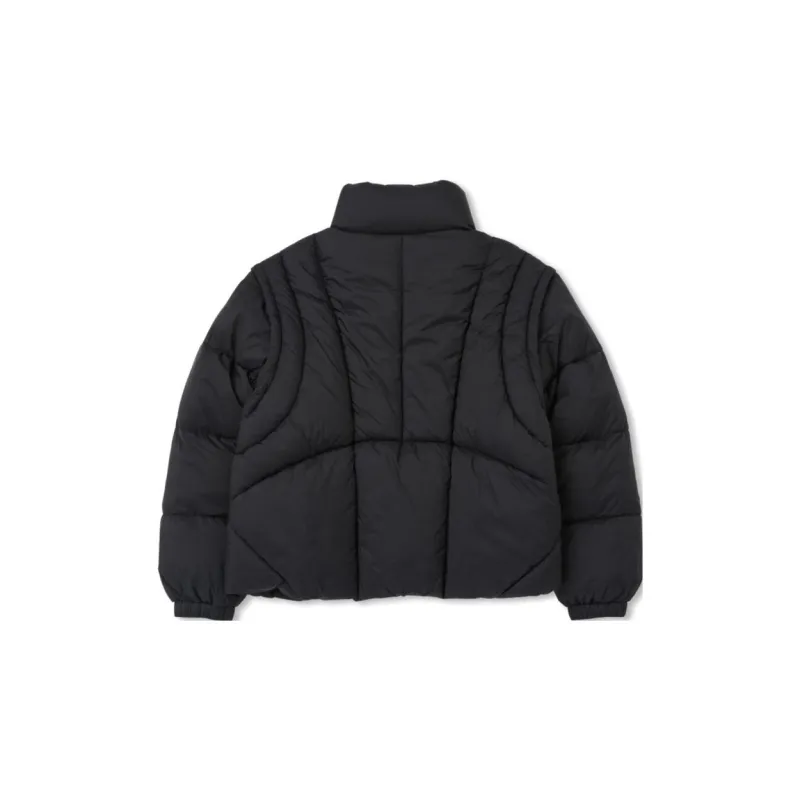 Nerdy Puffer Jackets Unisex Black-1