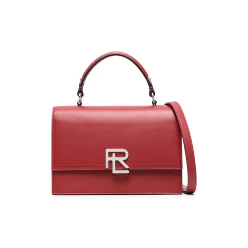 Polo Ralph Lauren Calfskin Handbag Women's Rose Red