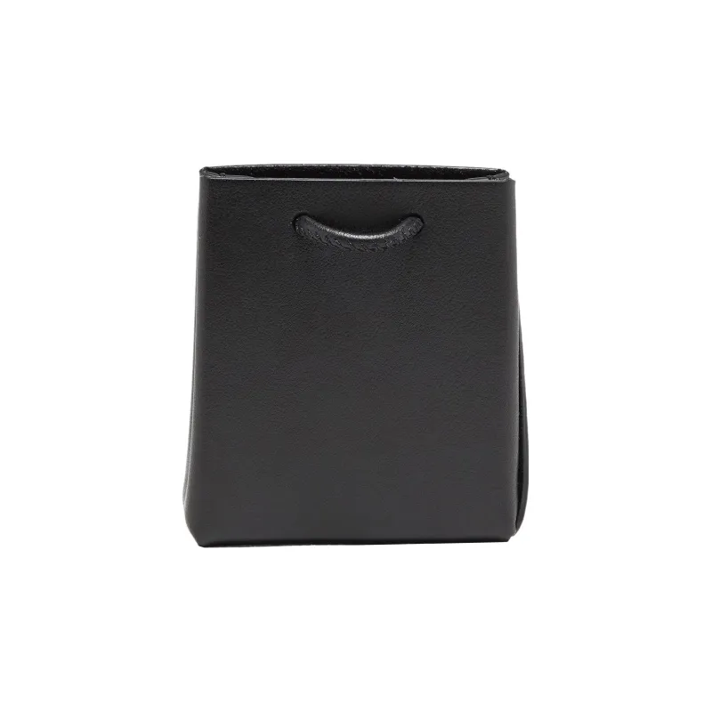 MEDEA Calfskin Crossbody Bag Shoulder Bag Mini Women's Black-1