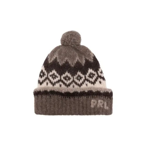 Polo Ralph Lauren Logo-embroidered Patterned-intarsia Beanie