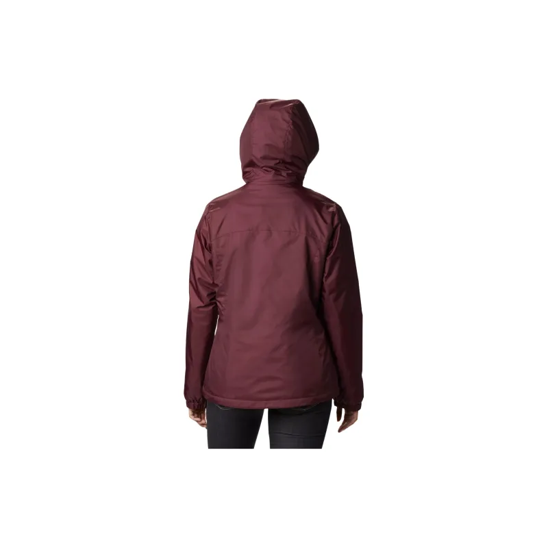 Columbia Puffer Jackets Women's Burgundy-1