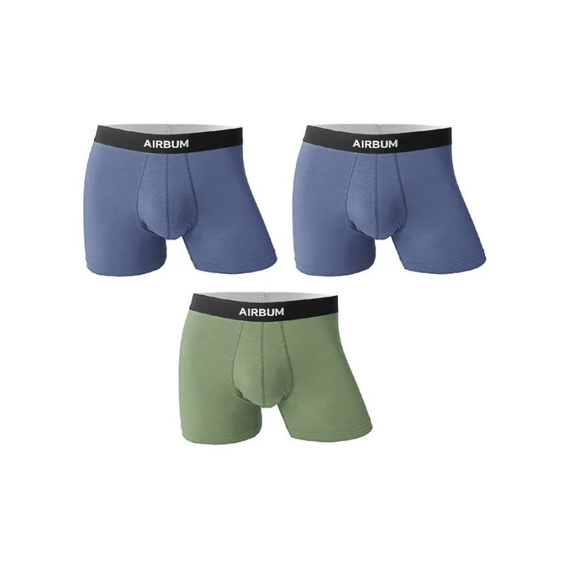 Airbum Underwear Boxer Shorts Men's 3 Pack-0