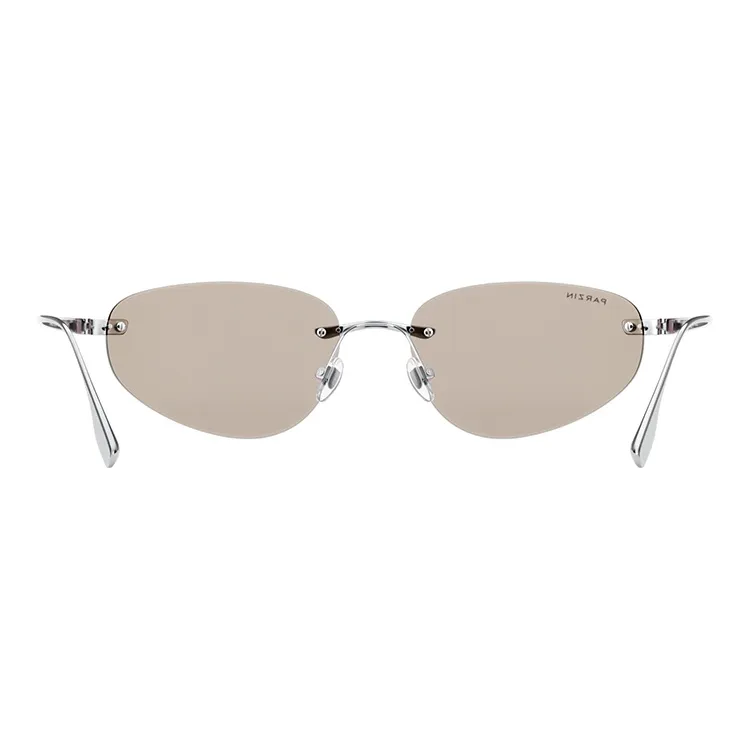 PARZIN Β Titanium Butterfly Sunglasses Unisex Multicolor 8373-15