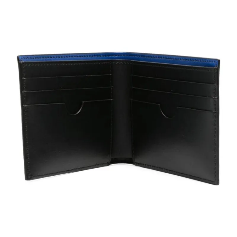 OFF WHITE Jitney Bi Fold Wallet Black-2