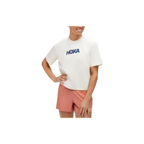 HOKA ONE ONE T-Shirts Women's Egg Wine Color