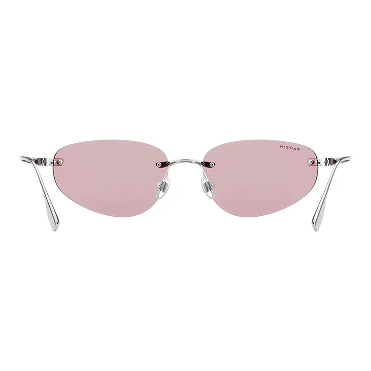 PARZIN Β Titanium Butterfly Sunglasses Unisex Multicolor 8373-9