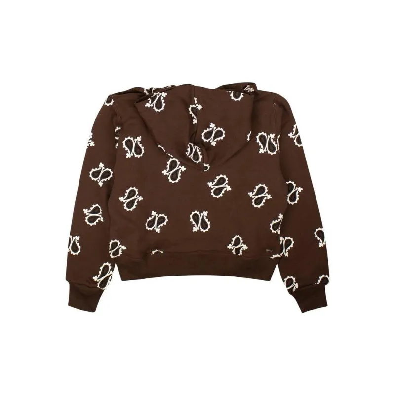 AMIRI Paisley All Over Fitted Hoodie-1