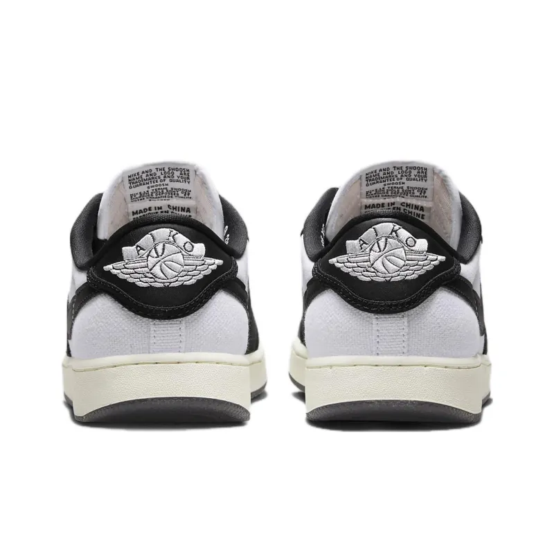 Jordan 1 Retro Ajko Low Black White-4