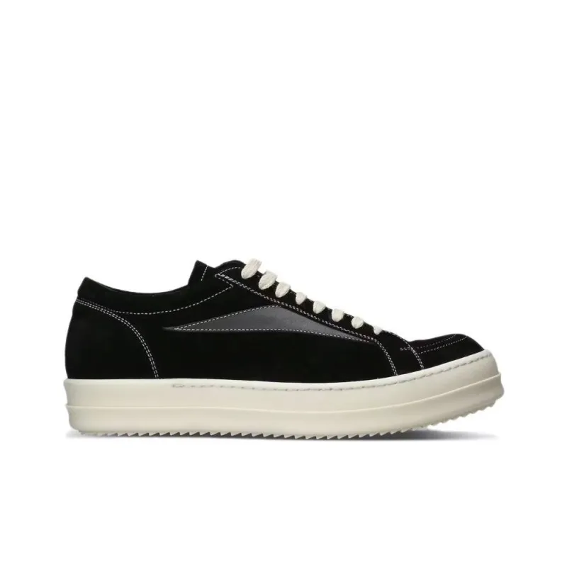 RICK OWENS Luxor Vintage Low Black Milk Sole-1