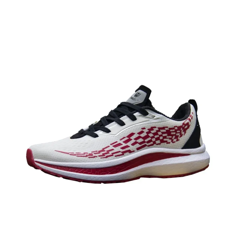 HIWALK Low-Top Running Shoes Women's Flame Red-0
