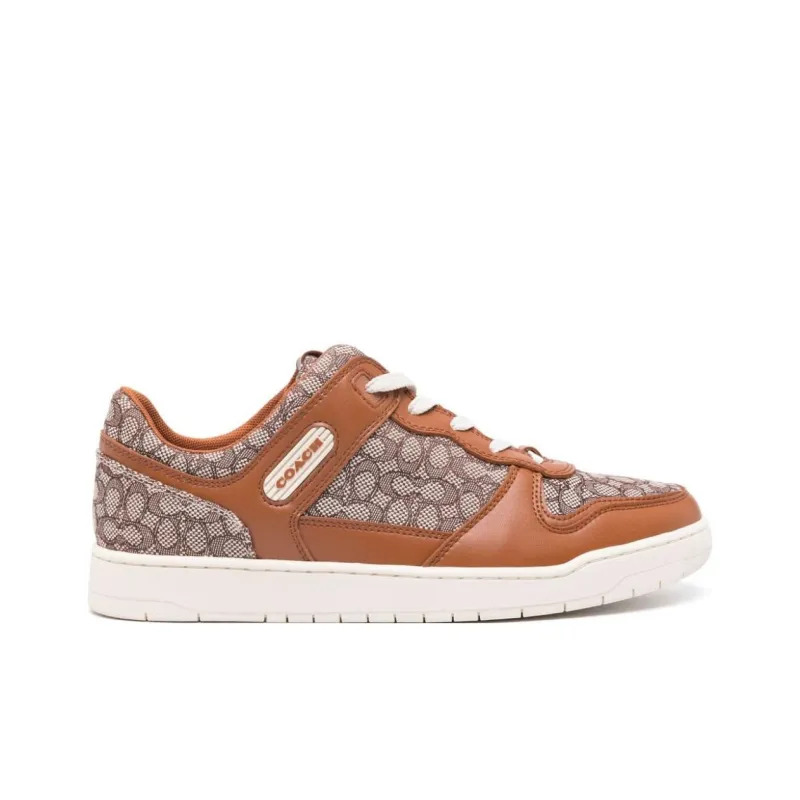 COACH Monogram-pattern Lace-up Sneakers-1