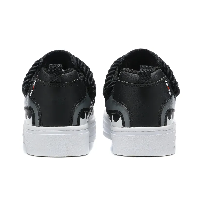 STANAIR Play Cool 1.0 Shark Slip Resistant, Abrasion Resistant, And Balanced Low Top Casual Skateboard Shoes Unisex-4