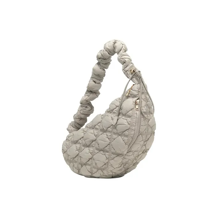 CARLYN Nylon Portable Crossbody Bag Shoulder Bag Women's Gray-2