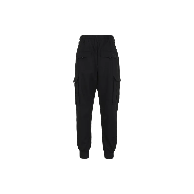 Y 3 Casual Pants Men Black-1