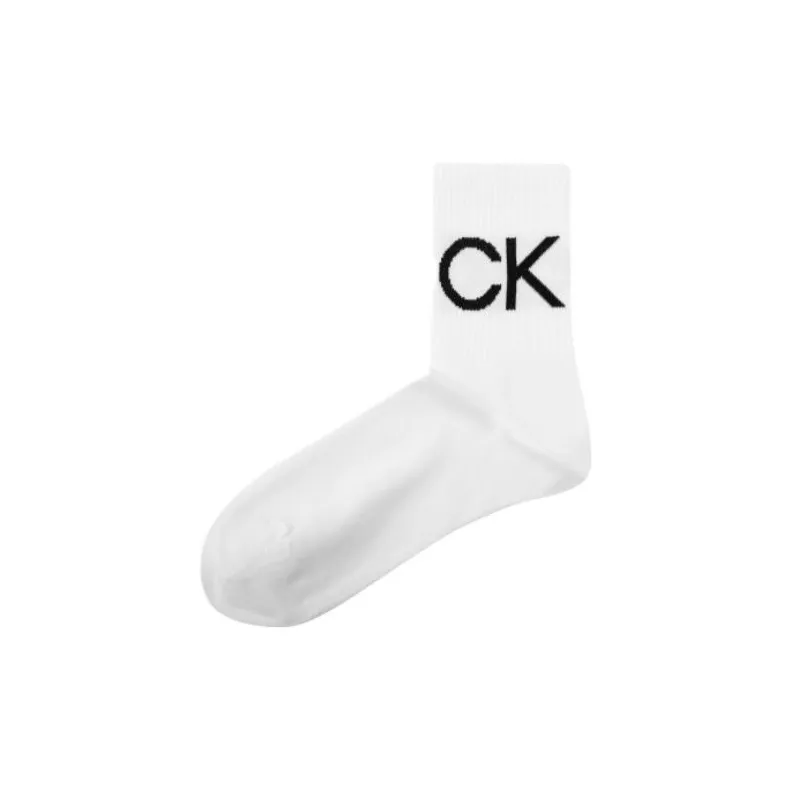 CK/Calvin Klein Knee-High Socks Men's 1 Pack White-0