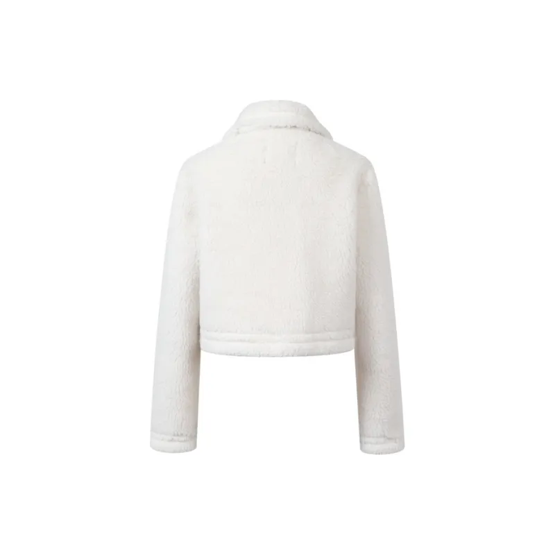 Three Quarters Jacket Women's White-1