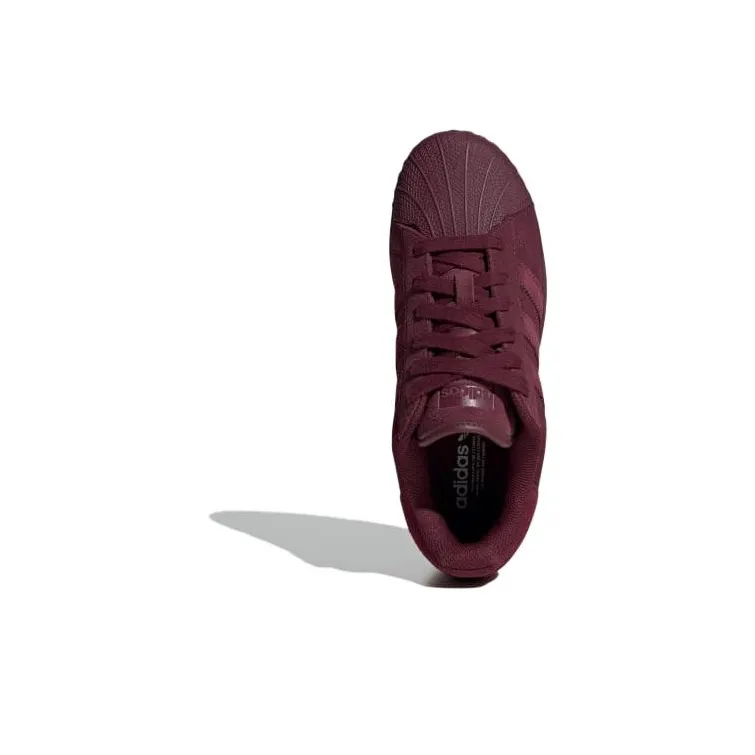 Adidas Superstar Xlg Maroon Women's-4