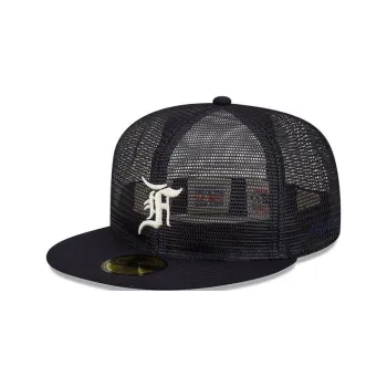 New Era Cotton Baseball Caps Unisex Dark Blue