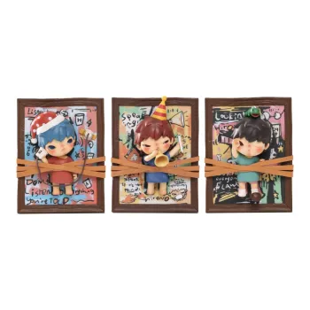 POP MART Hirono Ono Listen Speak Watch Hang Tag Box 11.2cm