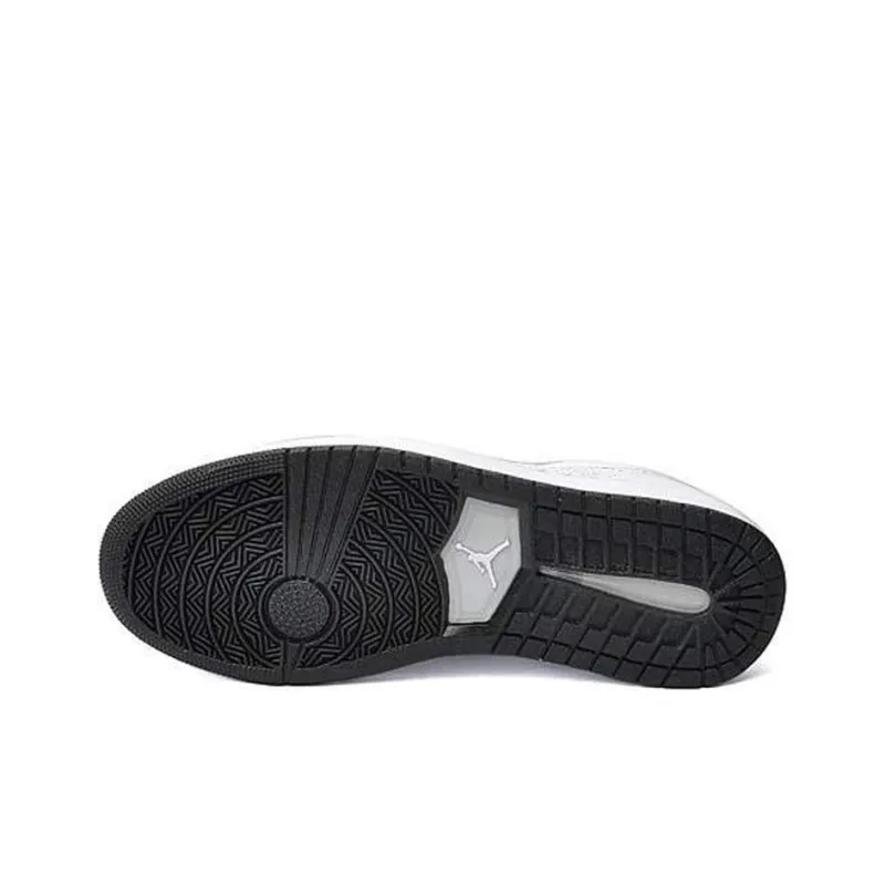 Jordan Alpha 1 Low White/Black Varsity Red-5