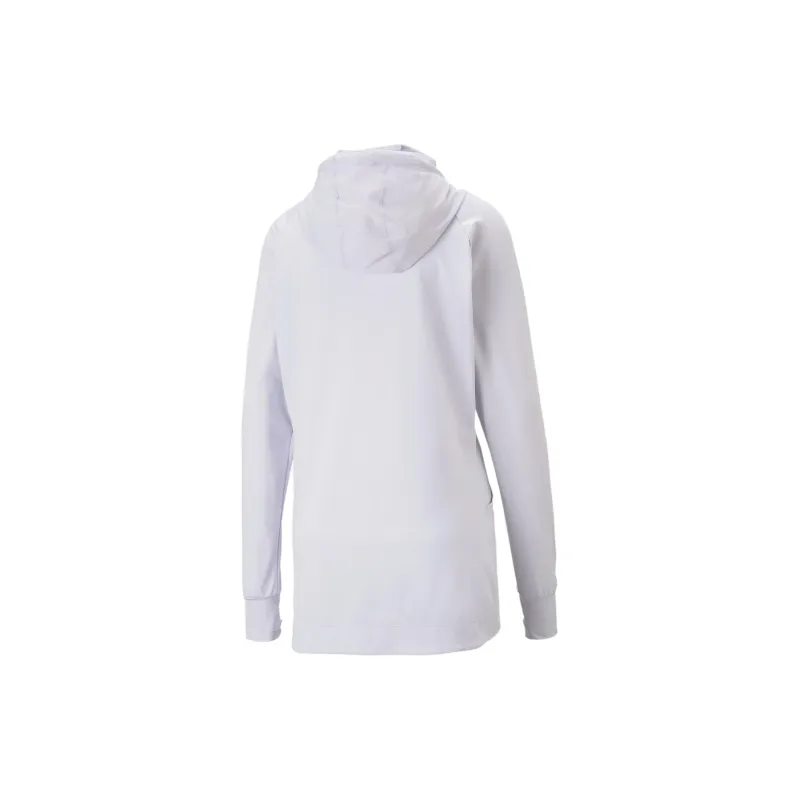 PUMA Modest Activewear Training Hoodie Women's Sweatshirt Women's Light Purple-1
