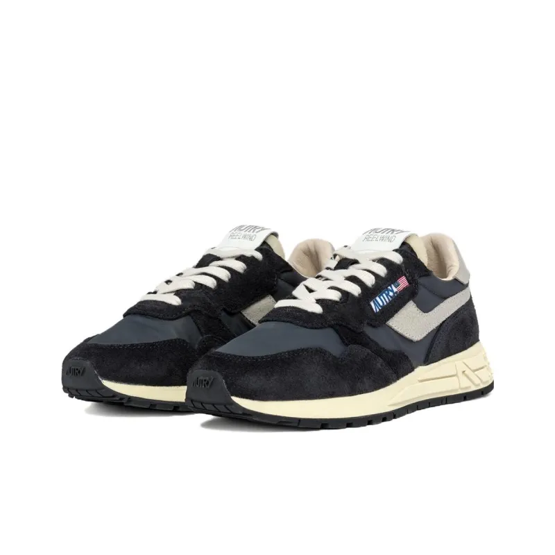 AUTRY Reelwind Panelled Suede Sneakers-1