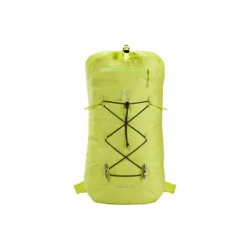 Arcteryx ALPHA Nylon Hiking Bag Backpack Unisex Dark Sprint Green