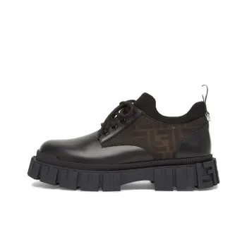 FENDI Force Panelled Derby Shoes