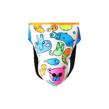 MUAYTHAI DRACULA Boxing Groin Protector Kids' White Black