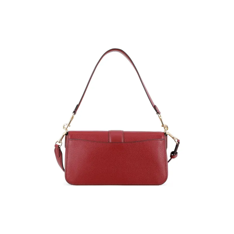 COACH Leather God Of Wine Bag, Shoulder Bag, Crossbody Bag Women's Cameo Brown-2