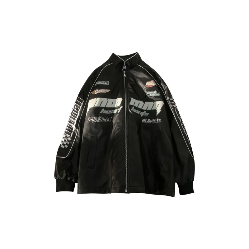 Riding grams Biker Jacket-0