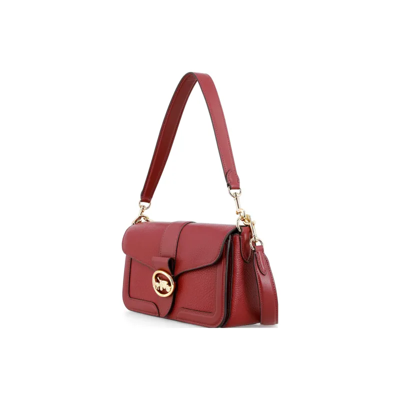 COACH Leather God Of Wine Bag, Shoulder Bag, Crossbody Bag Women's Cameo Brown-1