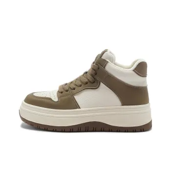 C°BANNER High Top Skateboard Shoes Women's Coffee