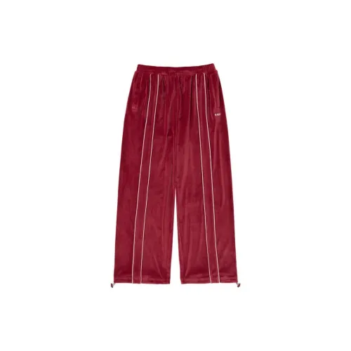 Nerdy Casual Pants Unisex Red