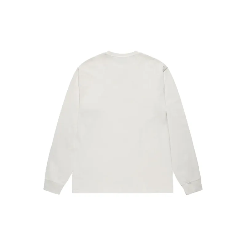 Stussy Pigment Dyed Small Stock Long Sleeve Tee-3