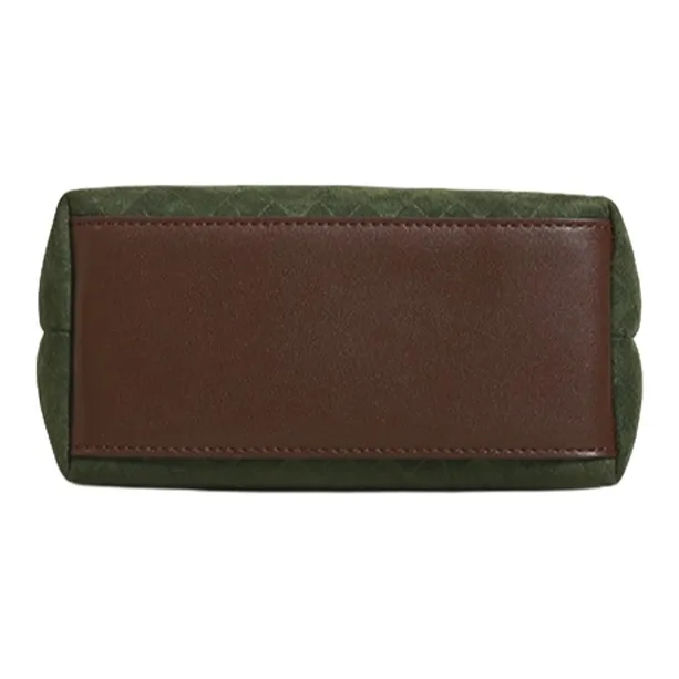 NOMK PU Shoulder Bag, Handbag Regular Women's Khaki/Jasper-10